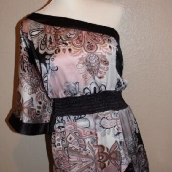 Grass Collections Off The Shoulder Mini Dress - Picture 1 of 7
